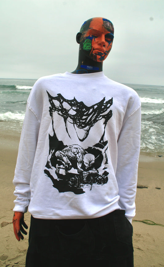 CRADLE white sweater